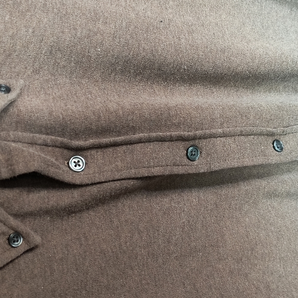 Brooks Brothers Heathered Brown Long Sleeve Button Down Sz XL Mens - Picture 9 of 14